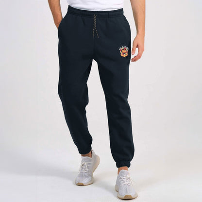 MAX 21 Men's League Embroidered Fleece Joggers Pants Men's Trousers SZK Navy S 