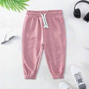 Lefties Kid's Solid Design Terry Jogger Pants