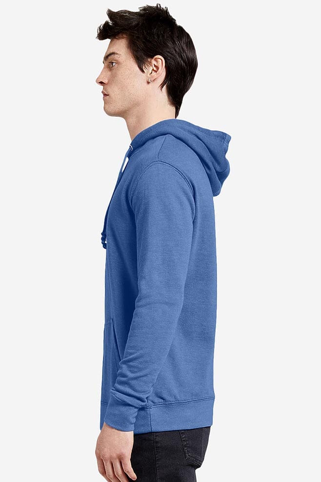 Lane Seven Unisex Solid Design Terry Pullover Hoodie Unisex Pullover Hoodie SNR Blue XS 