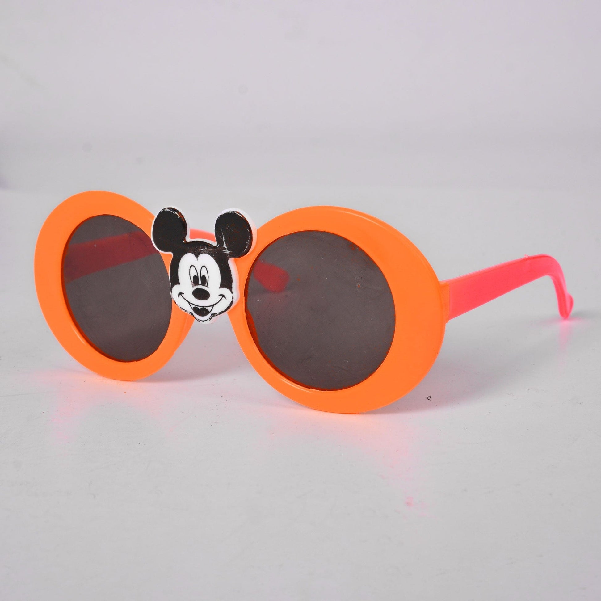 Kid's Hague Cartoon Characters Design Sunglasses Kid's Accessories RAM Micky Mouse Orange 