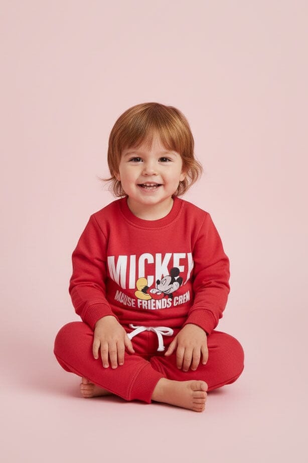 Tiny Teens Boy's Mickey Twin Set
