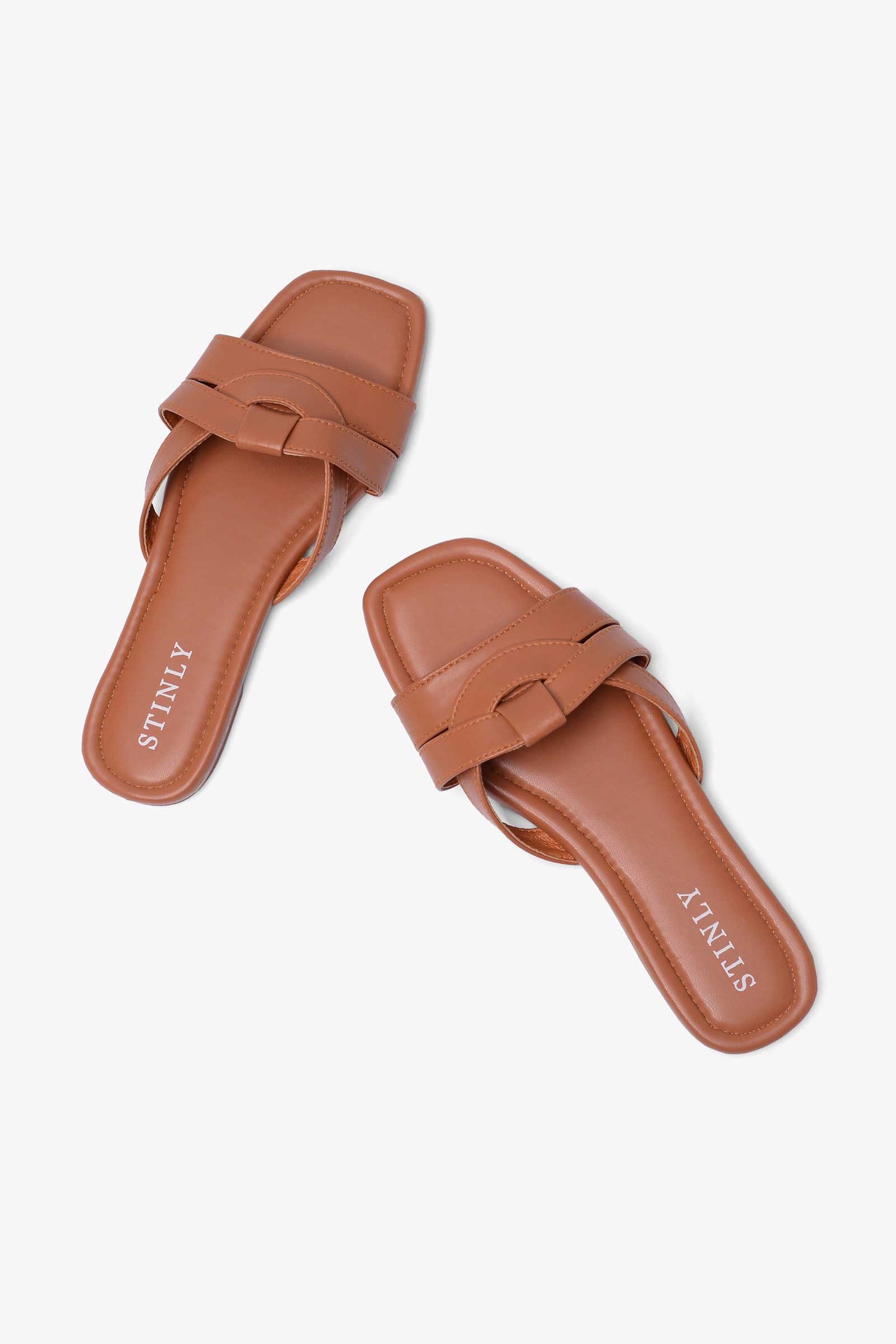 Stinly Women’s Overlapping Flat Chappal