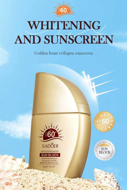 Sadoer Gold Collagen Sunblock SPF 60+ Sunscreen