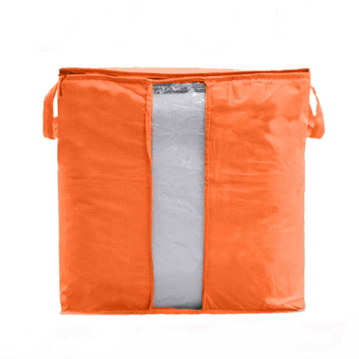 Ketrzyn Clothing Storage Folding Heavy Duty Bag Storage Bag LPK Orange 