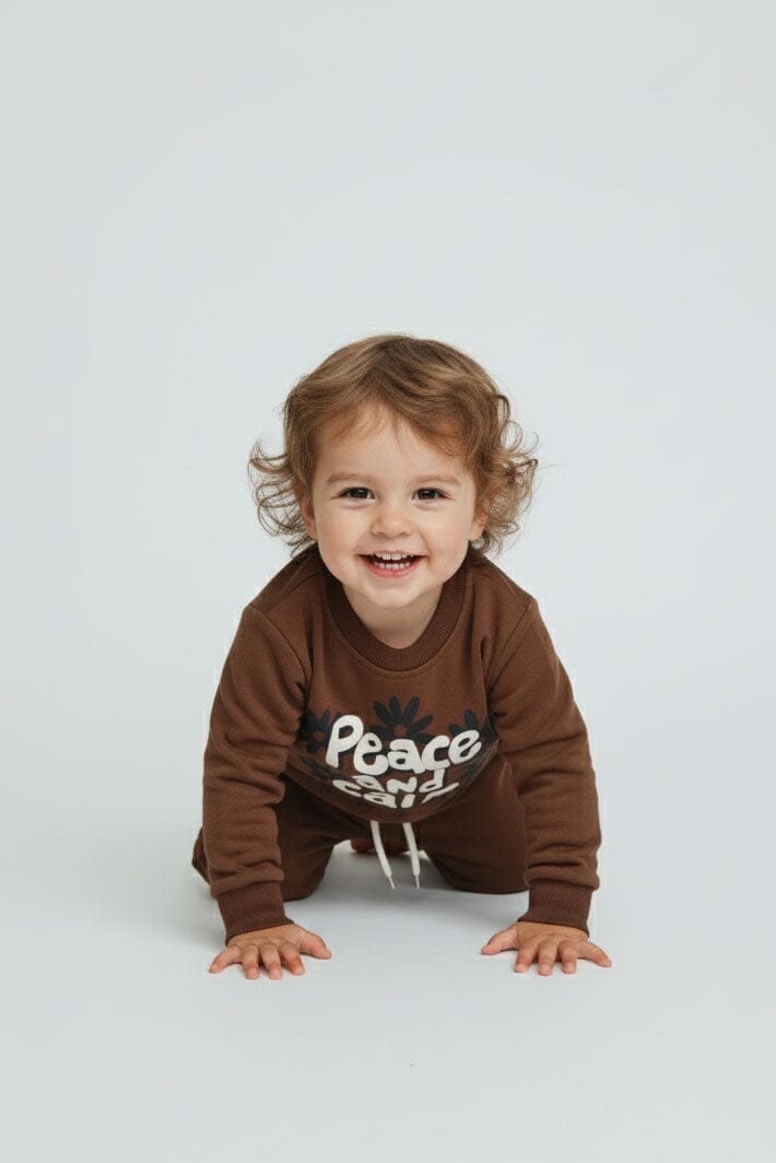 Tiny Teens Boy's Peace & Calm Twin Set