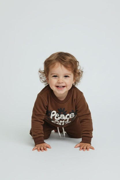 Tiny Teens Boy's Peace & Calm Twin Set