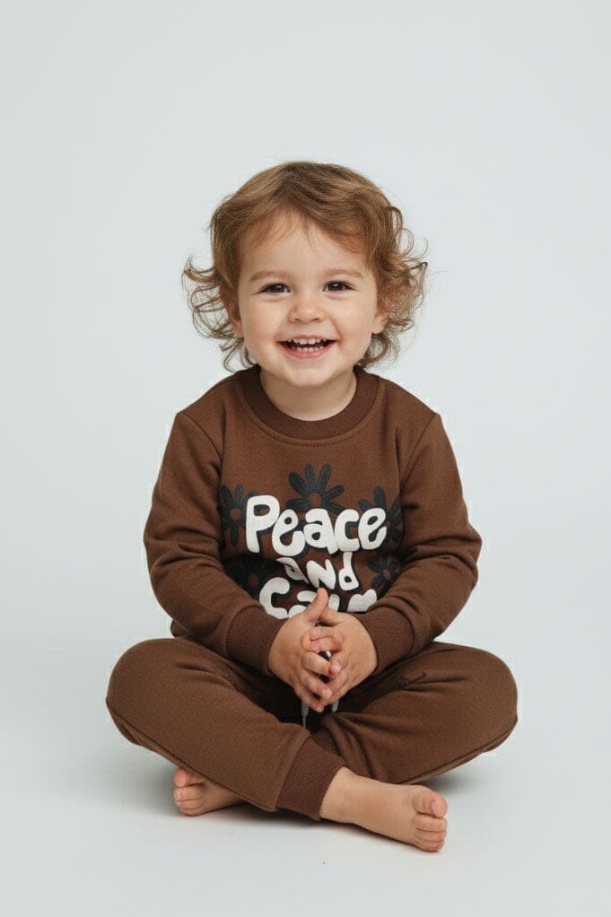Tiny Teens Boy's Peace & Calm Twin Set
