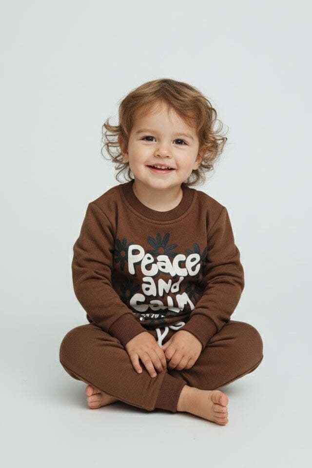 Tiny Teens Boy's Peace & Calm Twin Set