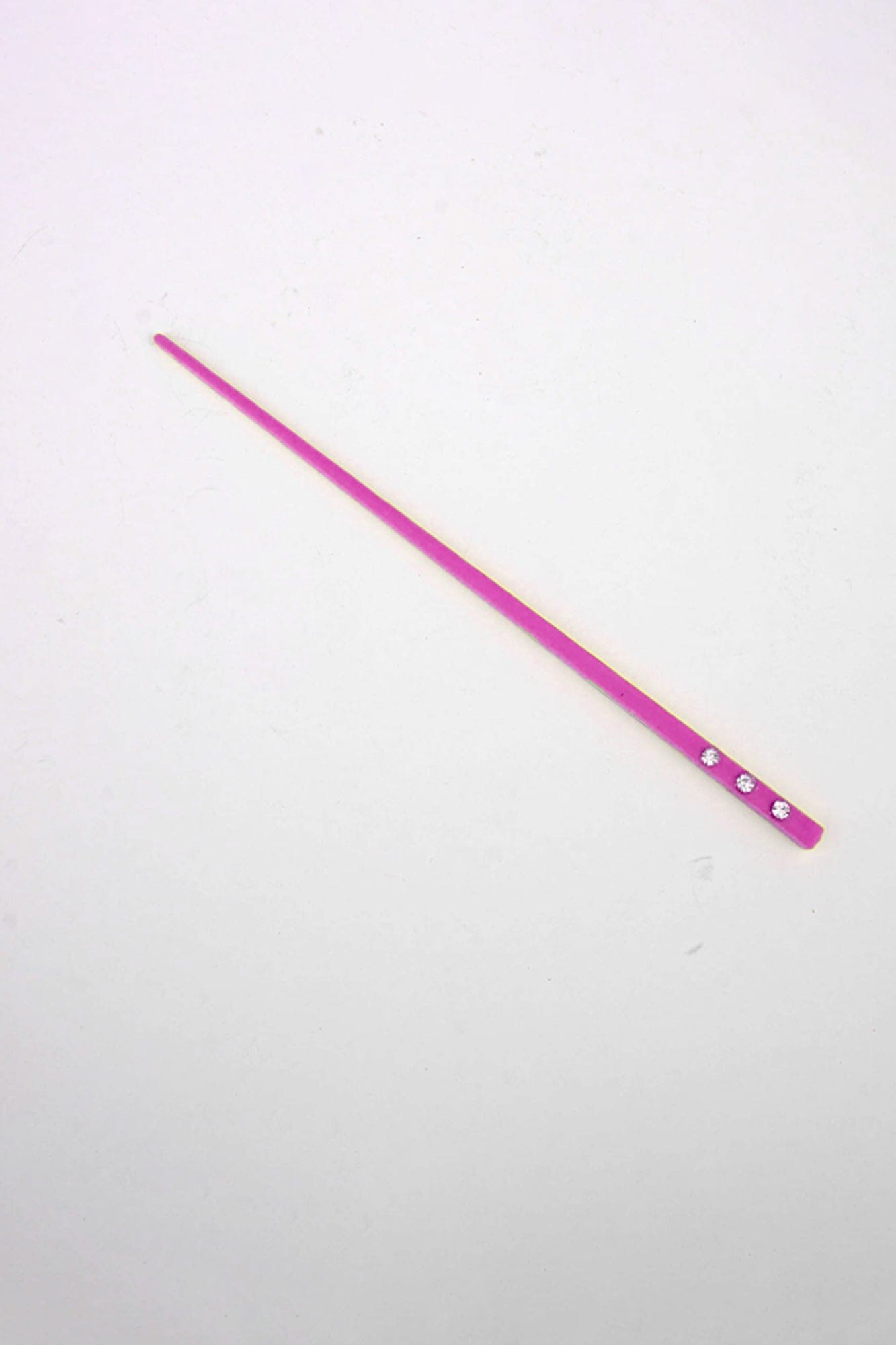 Calgary Women's/Girl's Hair Bun Fancy Pin With Crystal Rhinestone Hair Accessories SRL Pink 