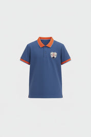 Styles Republic Boy's Embroidered Badge Polo Shirt