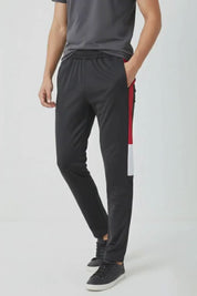 Men's Slim Fit Dual Panel Activewear Trousers