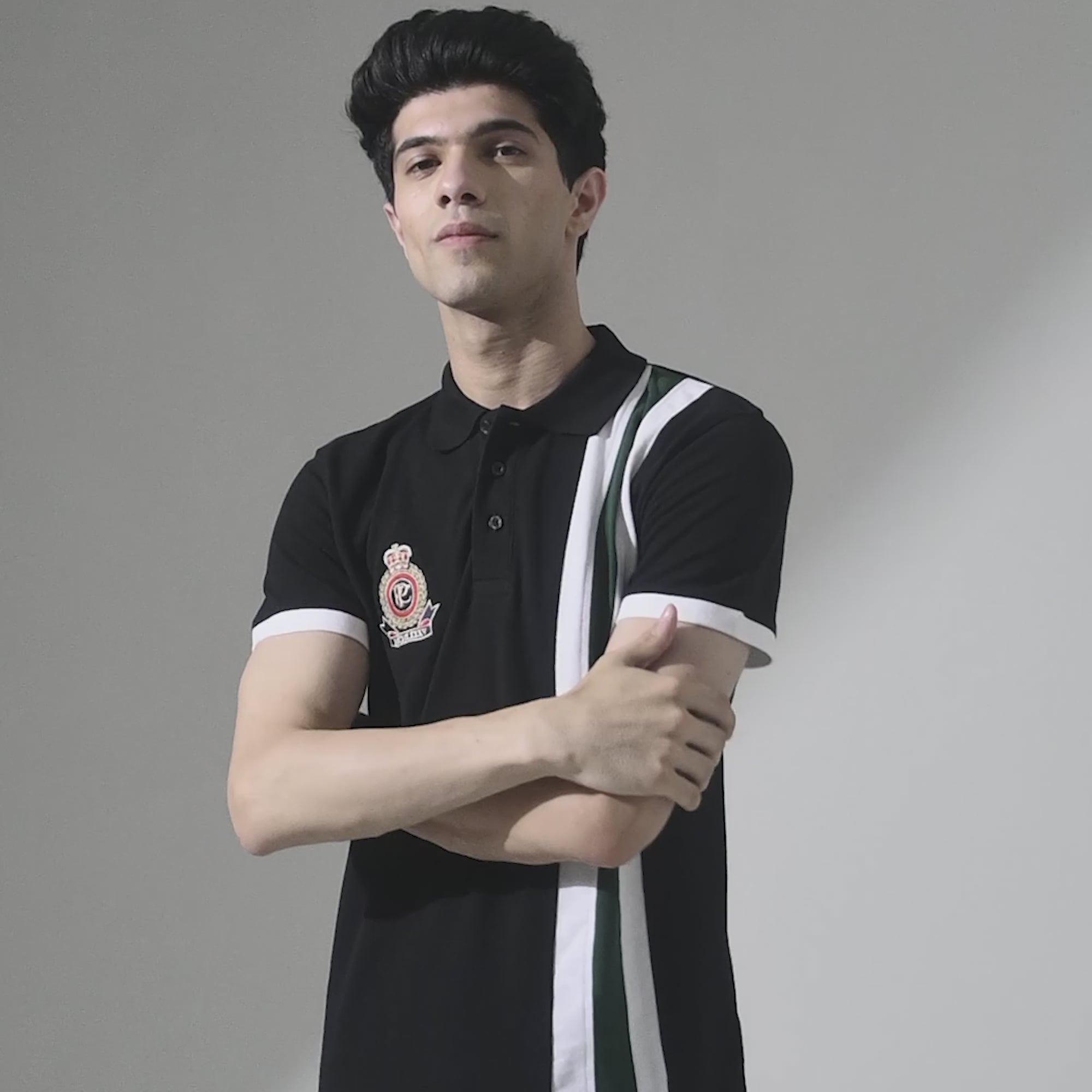 Black & Bottle Green