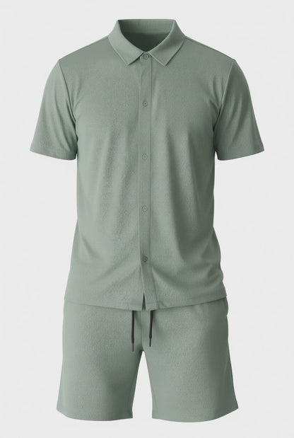 Polo Republica Men's Four-Way Stretch Twin Set
