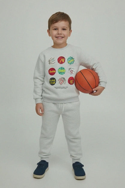 Tiny Teens Boy's Basketball League Twin Set