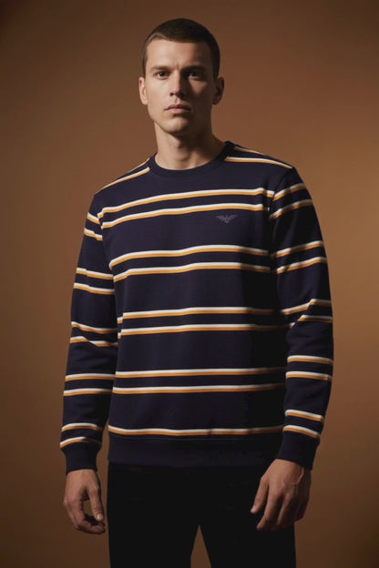 Eternity Premium Men's Striped Sweat Shirt