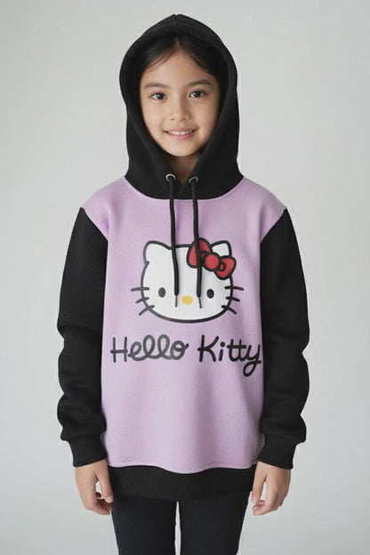 Girl's Hello Kitty Pullover Hoodie