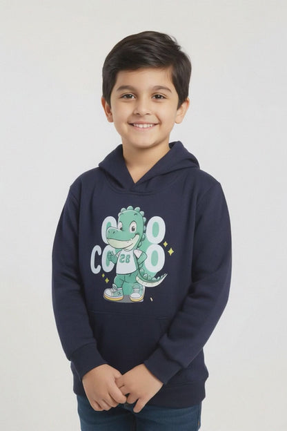 Baby Club Kid's Crocodile Pullover Hoodie