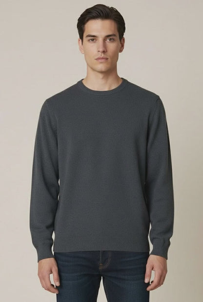 VT Men's Cotton Yarn Sweater