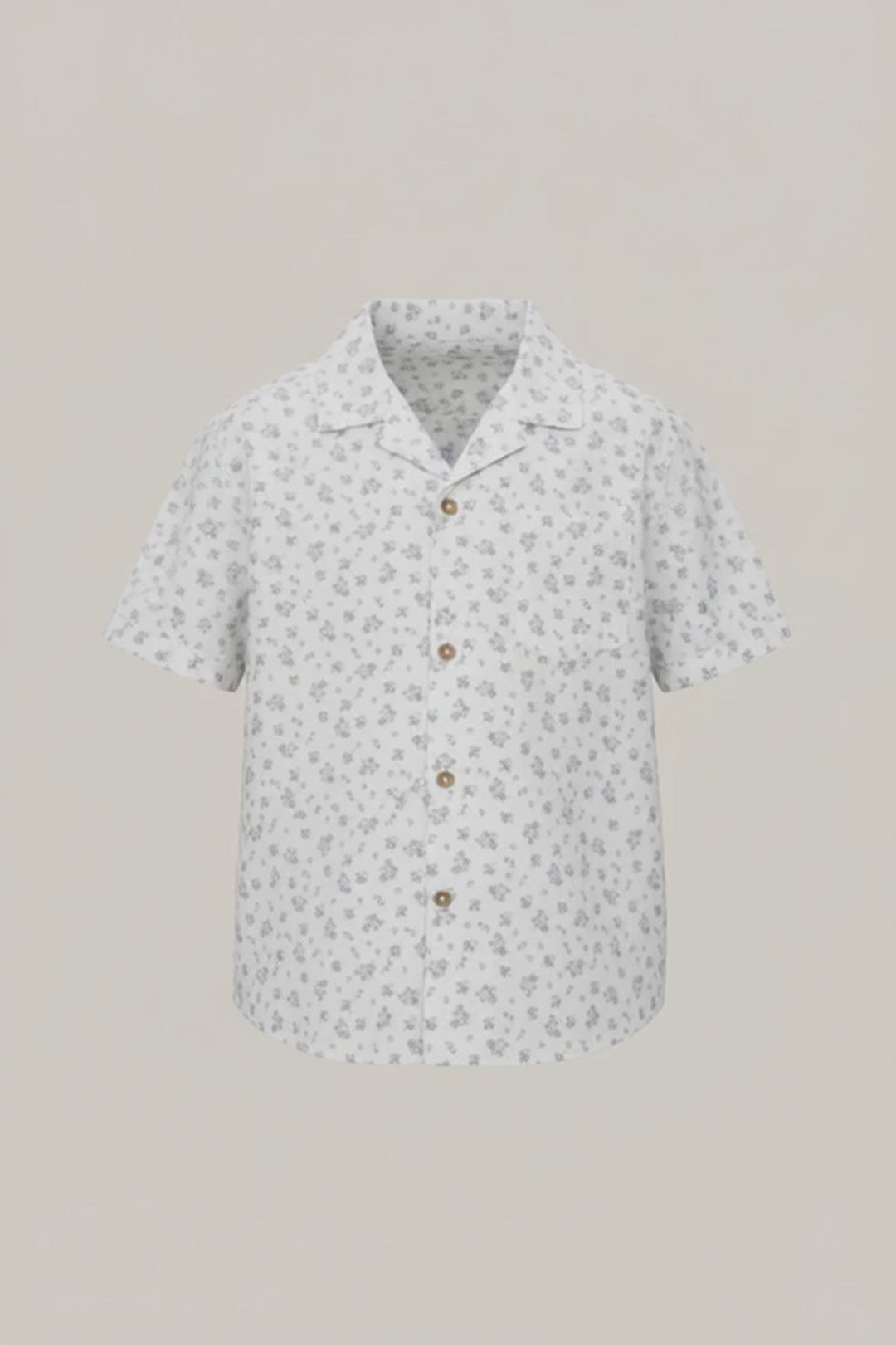 Styles Republic Boy's Floral Short Sleeve Casual Shirt