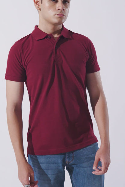 Polo Republica Men's Essentials Premium Short Sleeve Polo Shirt