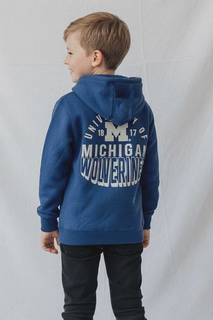 Gen 2 Boy's Wolverines Pullover Hoodie