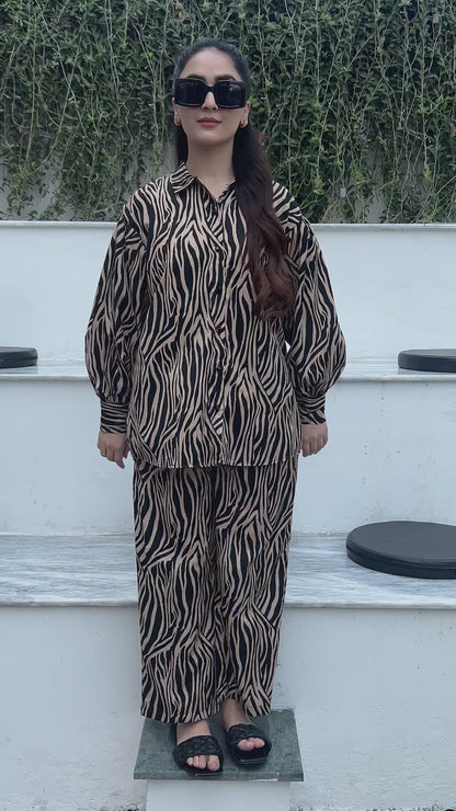 East West Women’s Tiger Co-Ord Set