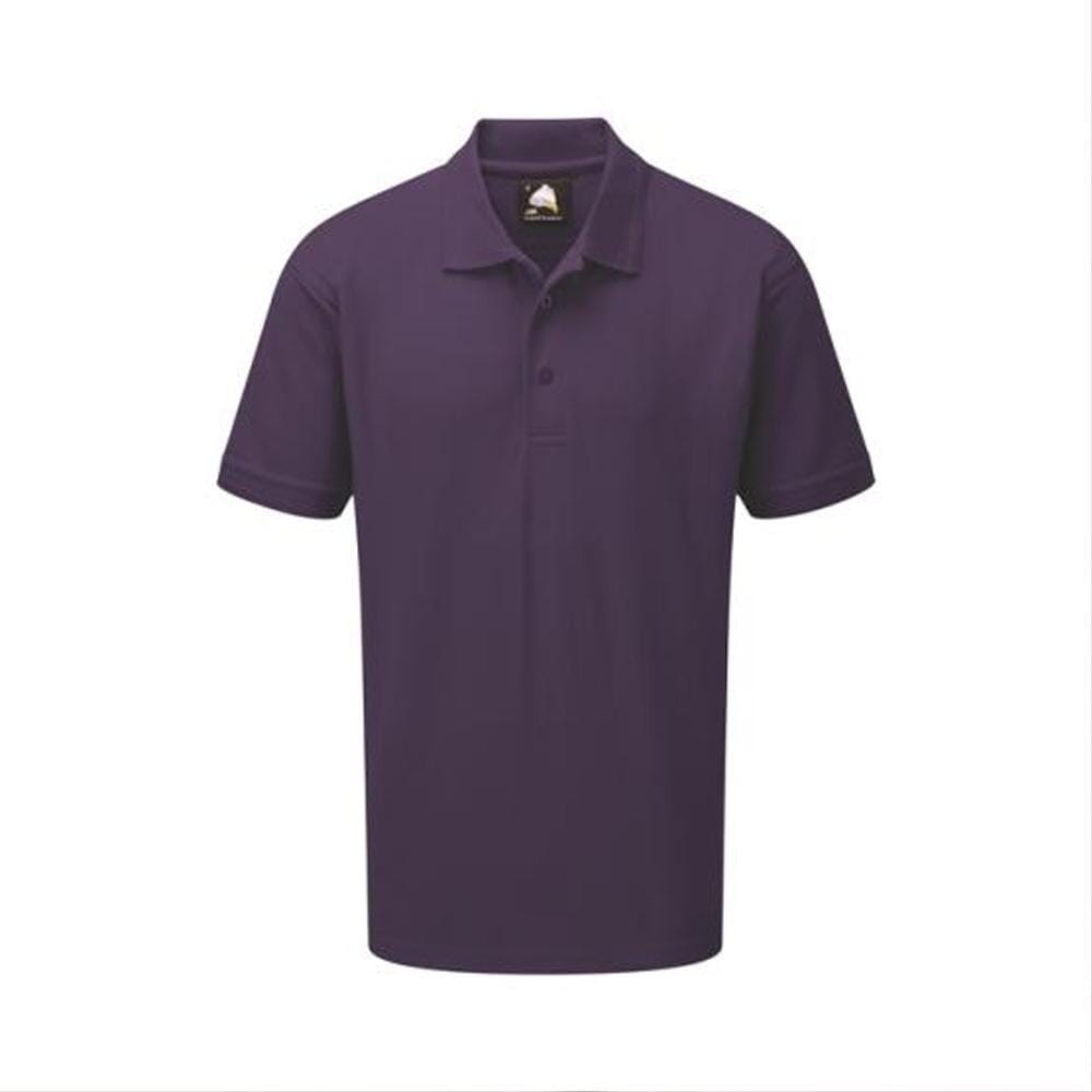 Men's Ontario Minor Fault Short Sleeve Polo Shirt Minor Fault Image Purple XS 