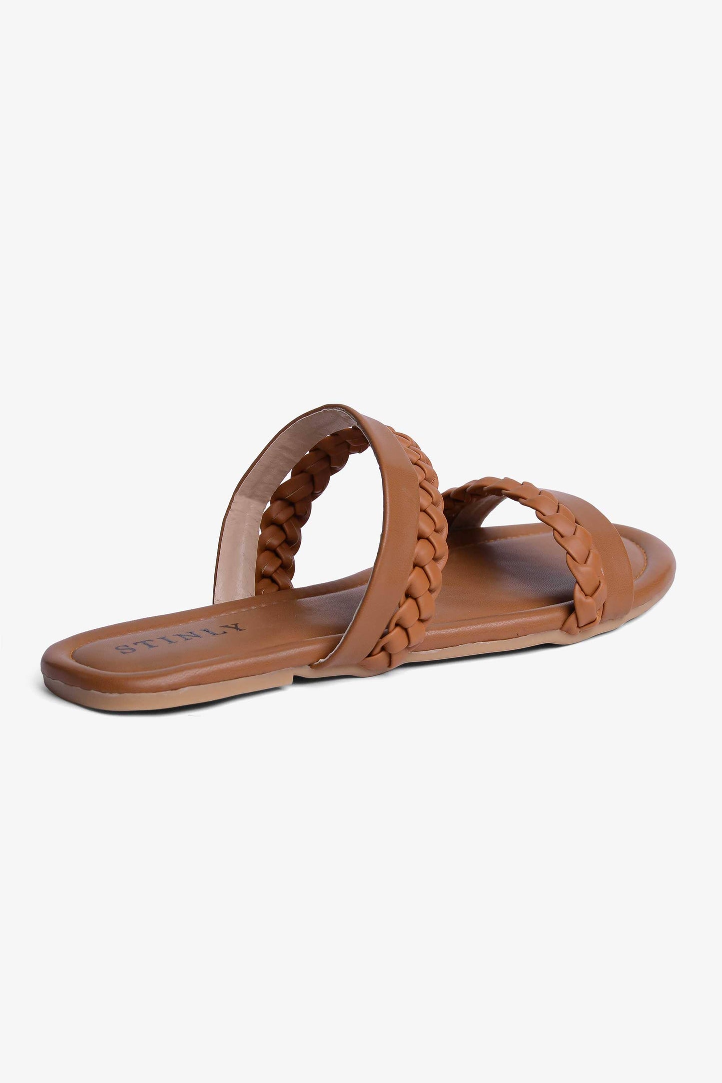 Stinly Women’s Braided Flat Chappal