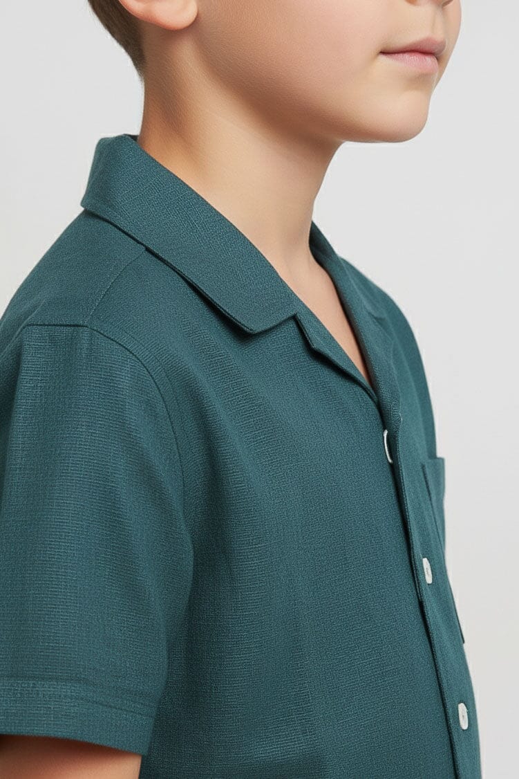 Styles Republic Boy's Basic Premium Casual Shirt