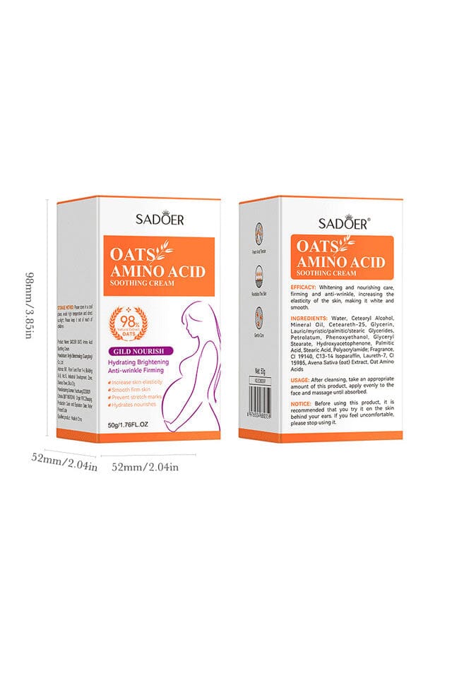 Sadoer Oats Amino Acid Soothing Cream - 50g