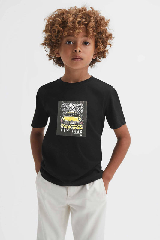 Polo Republica Boy's New York Taxi Printed Tee Shirt Boy's Tee Shirt Polo Republica 