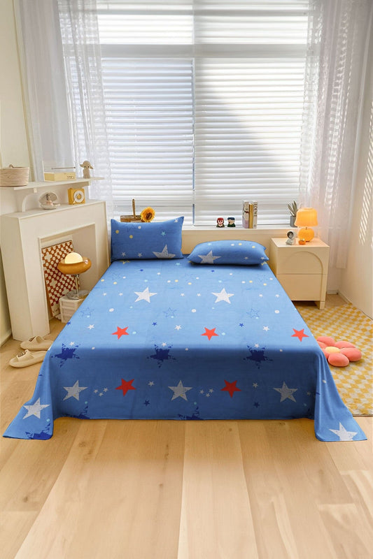 Polo Republica Ribe Premium Collection 3 Piece Double Bed Sheet Bed Sheet Fiza 