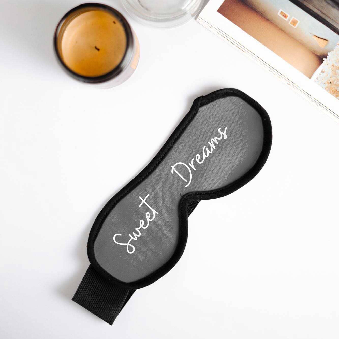 Polo Republica 'Sustainable Comfort' Eye Mask for Sleeping Eyewear Polo Republica Graphite Sweet Dream 