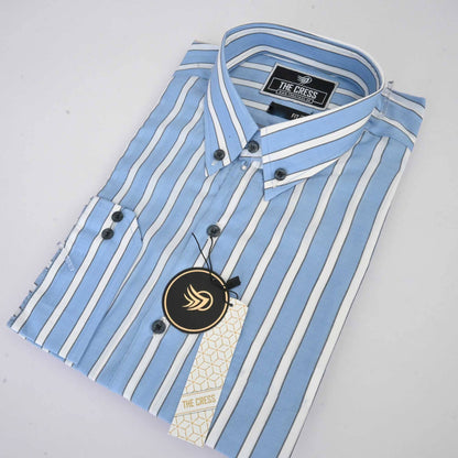 Cress Men's Lancaster Lining Style Slim Fit Casual Shirt Men's Casual Shirt TCS 