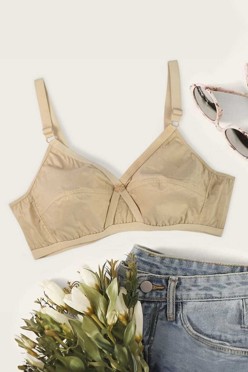 Qomfy Women's Trixxi Non Padded Breathable Bra