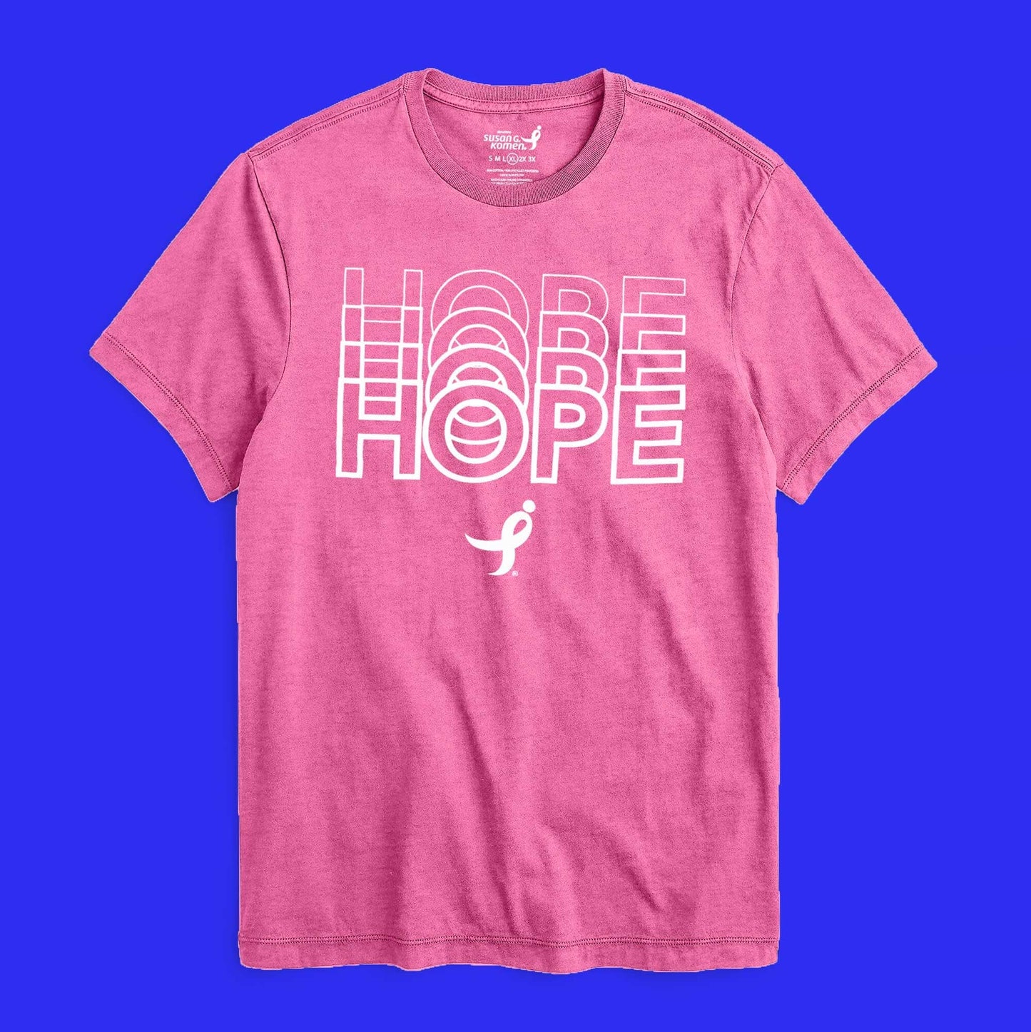 Men's Hope Printed Short Sleeve Tee Shirt Men's Tee Shirt HAS Apparel 