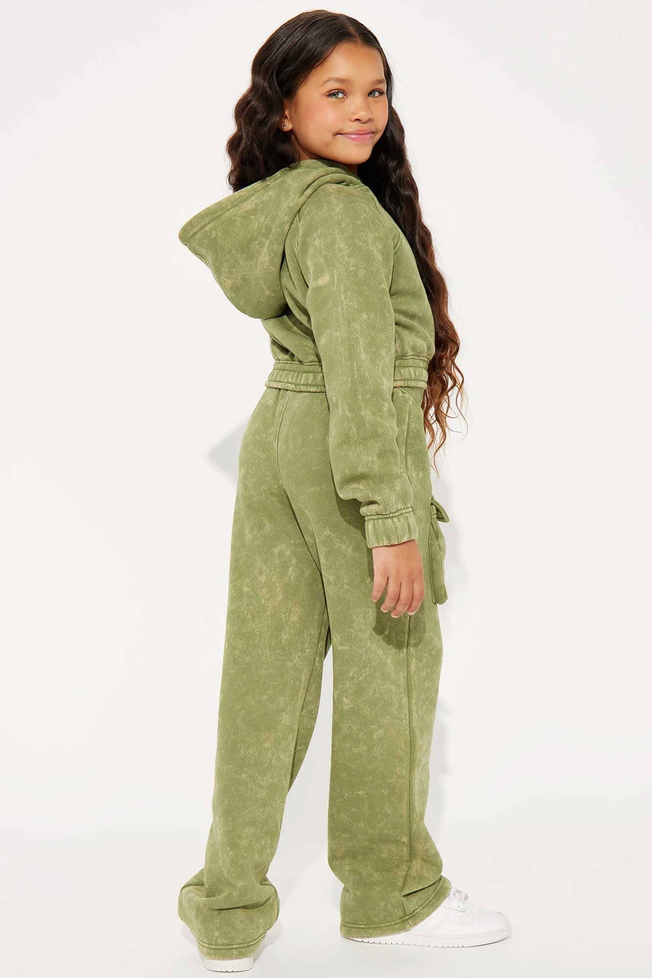 NK Girl's New York Printed Fleece Trousers