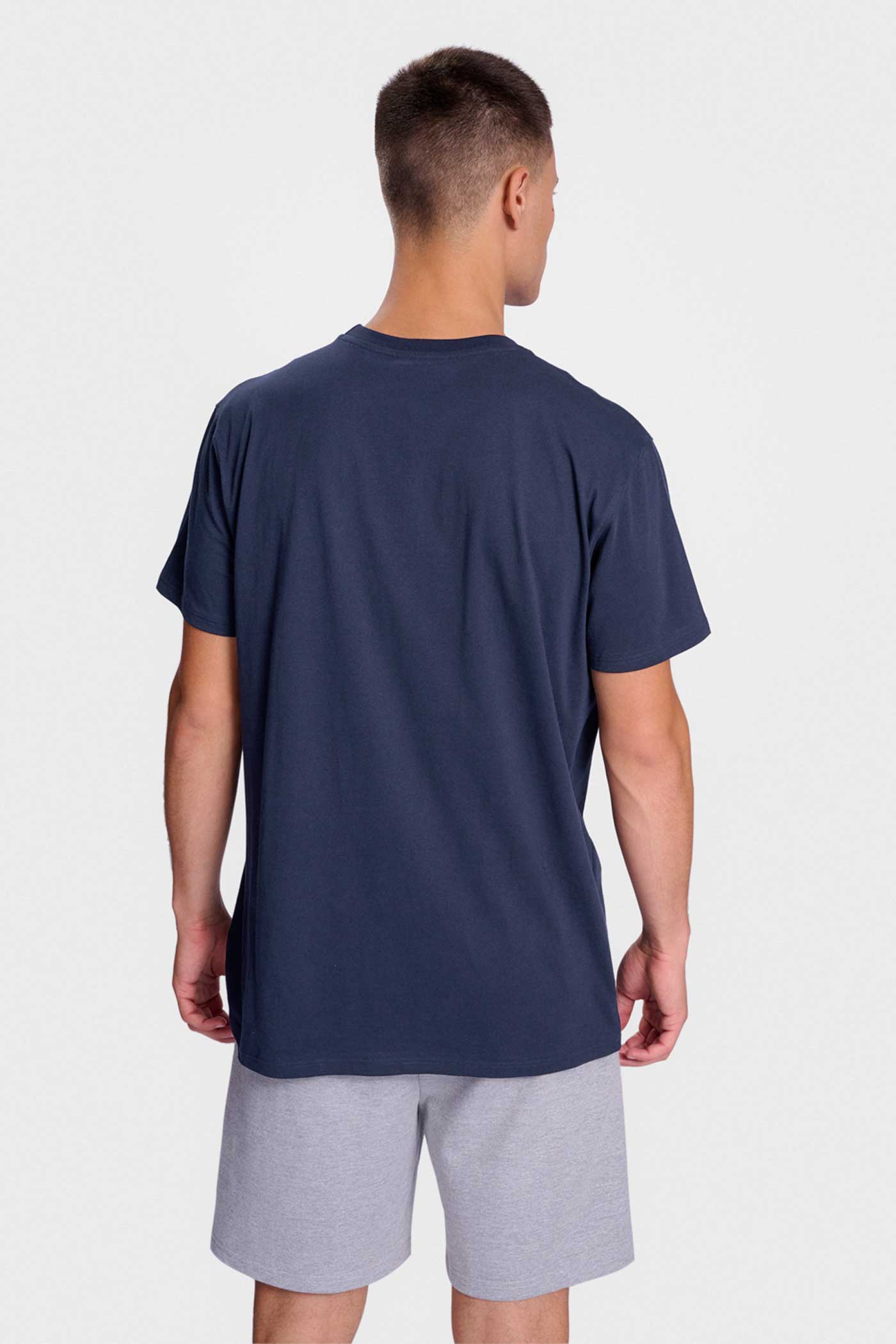 125 Men's Embroidered Barcelona Badge Tee Shirt