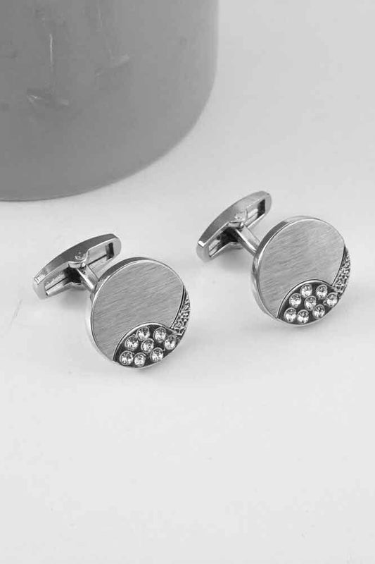 Men's Fancy Octa Stone Design Cufflinks