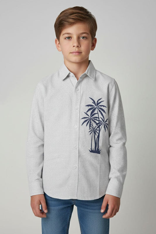 Styles Republic Boy's Palm Casual Shirt