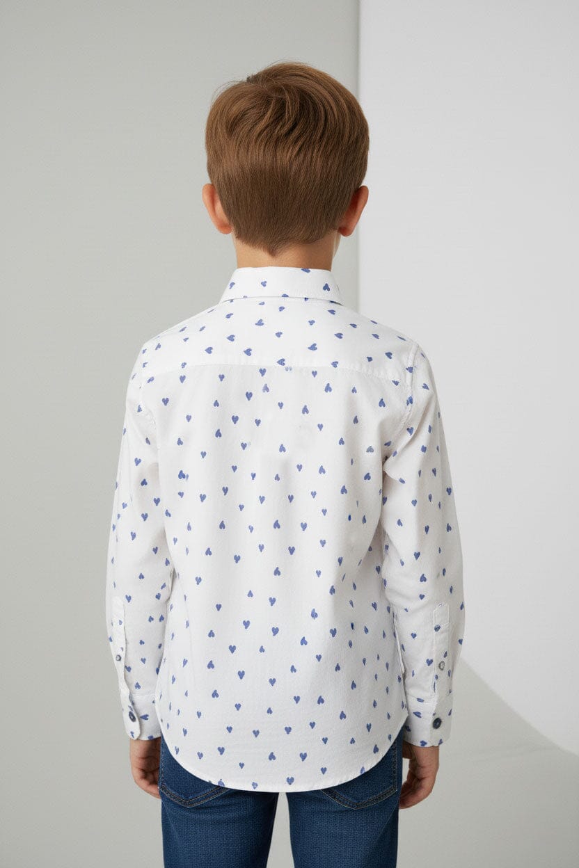 Styles Republic Boy's Heart Casual Shirt