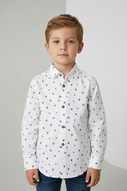 Styles Republic Boy's Heart Casual Shirt