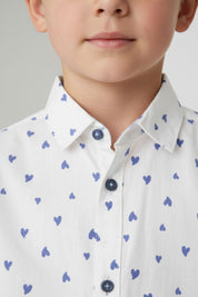 Styles Republic Boy's Heart Casual Shirt