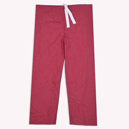 Unisex Doctor's Scrub Trouser /Nursing Trouser / Medical Uniform Trouser Scrubs ST Magenta XL 