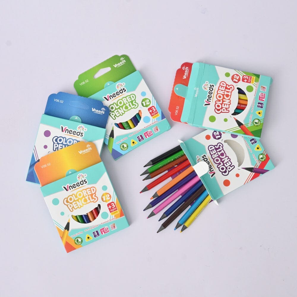 Kid's Premium V-Needs Pencil Color Set - Pack Of 12