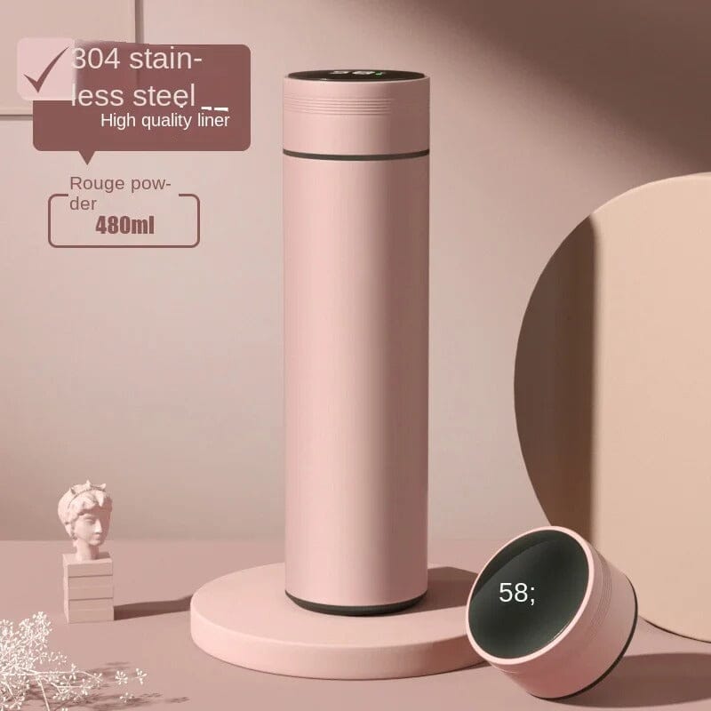 Smart Display Stainless Steel Thermos Bottle
