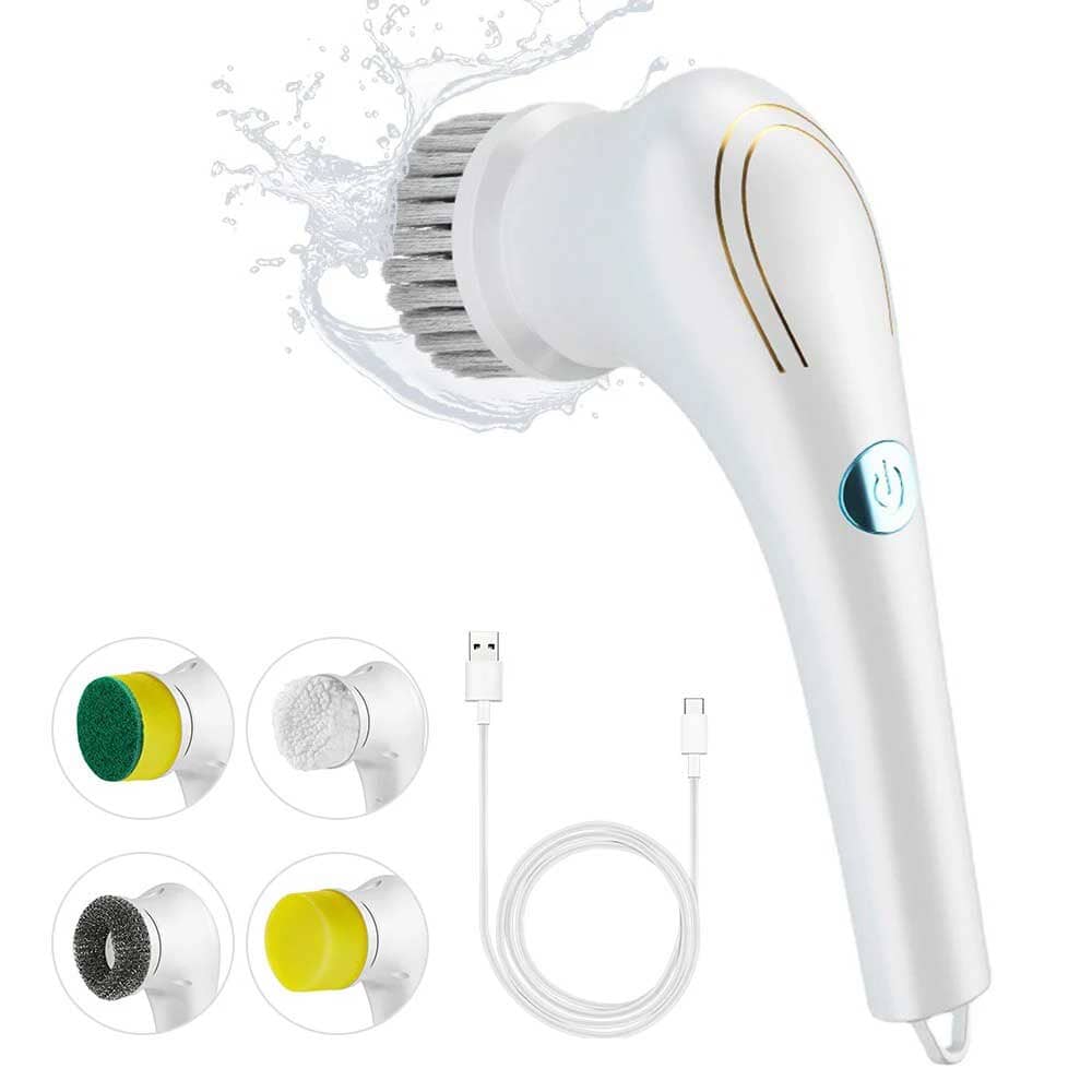 Multi-Functional Cleaning Electric Cleaning Brush 5 Heads