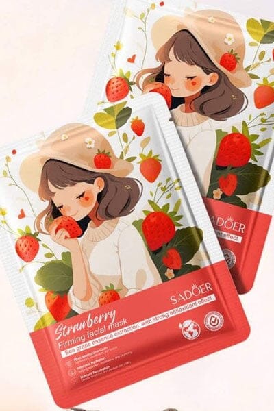 Sadoer Strawberry Firming Facial Mask - 25g