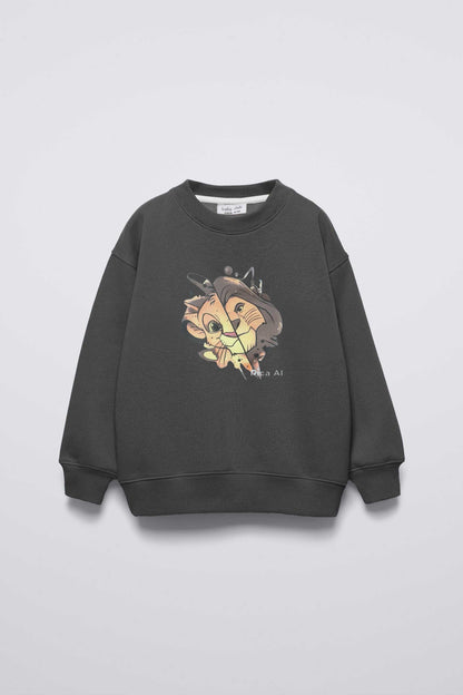 Baby Club Kid's Lion Printed Sweat Shirt