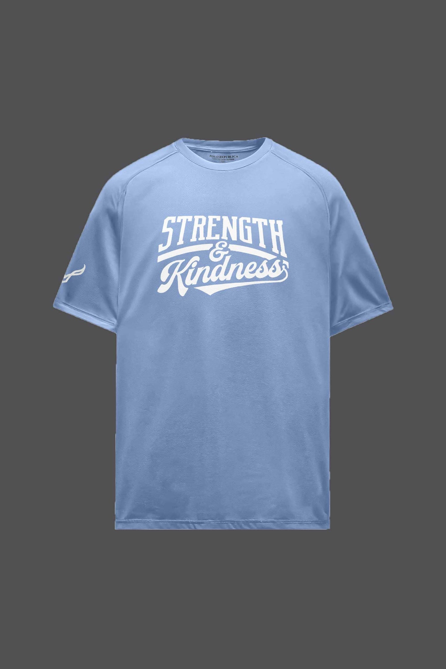 Polo Republica Men's Strength & Kindness Printed Activewear Tee Shirt